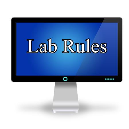 Rules for free computer lab use